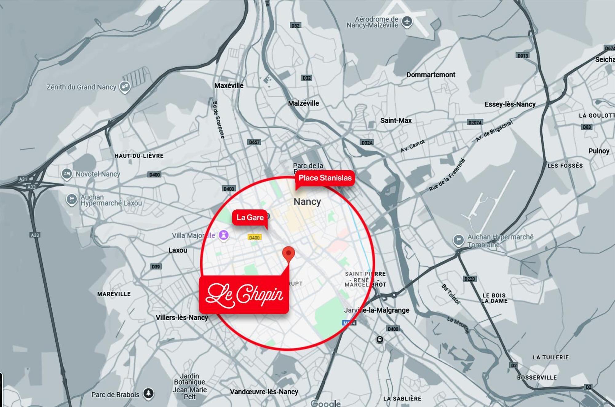 Appartement Chopin Au Coeur De Nancy Kültér fotó